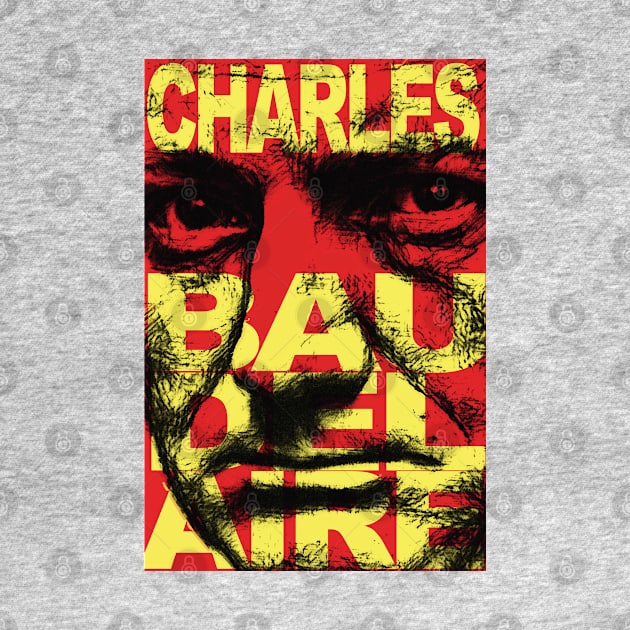 Charles Baudelaire Red and Yellow by Exile Kings 